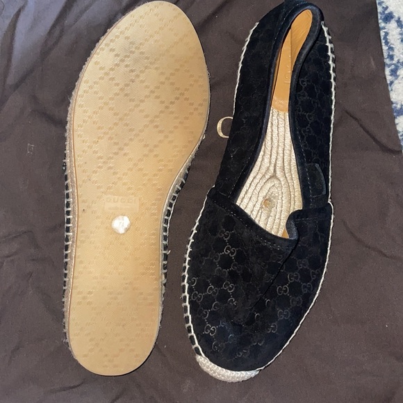 Gucci logo suede espadrille - Picture 5 of 5